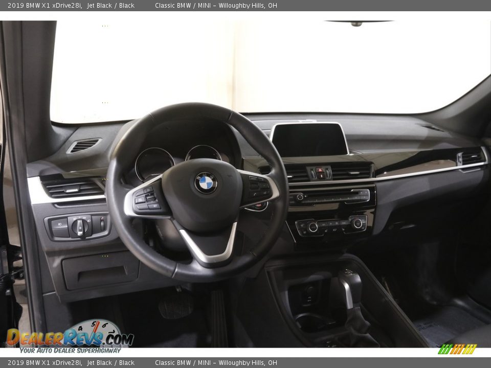 2019 BMW X1 xDrive28i Jet Black / Black Photo #6