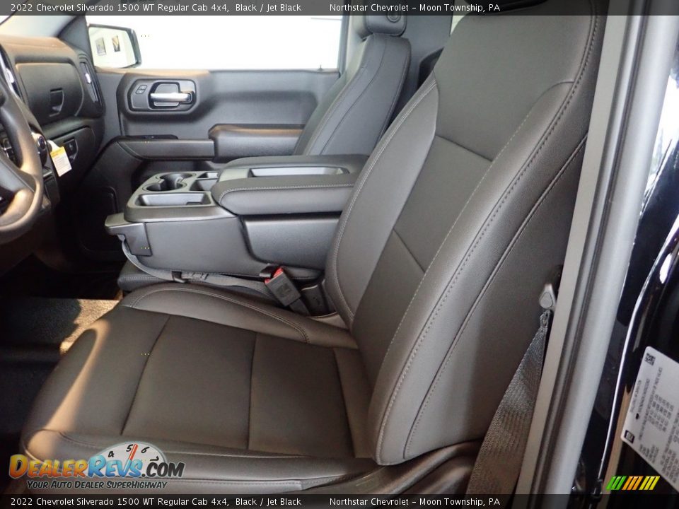 Front Seat of 2022 Chevrolet Silverado 1500 WT Regular Cab 4x4 Photo #13