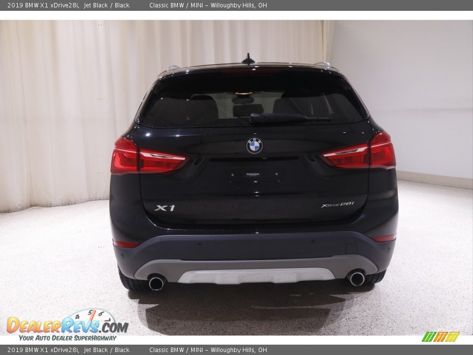 2019 BMW X1 xDrive28i Jet Black / Black Photo #20