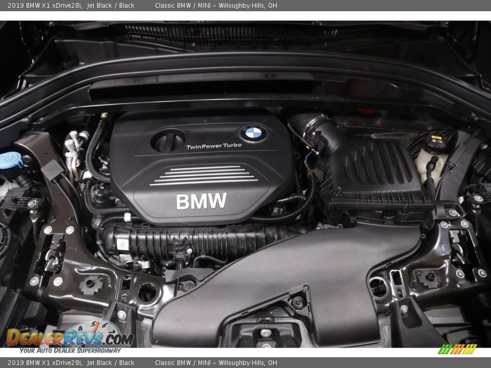 2019 BMW X1 xDrive28i Jet Black / Black Photo #21