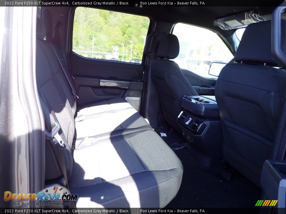 2022 Ford F150 XLT SuperCrew 4x4 Carbonized Gray Metallic / Black Photo #10