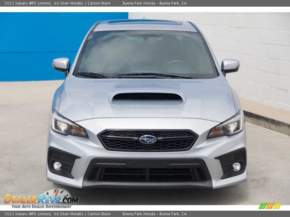 2021 Subaru WRX Limited Ice Silver Metallic / Carbon Black Photo #7