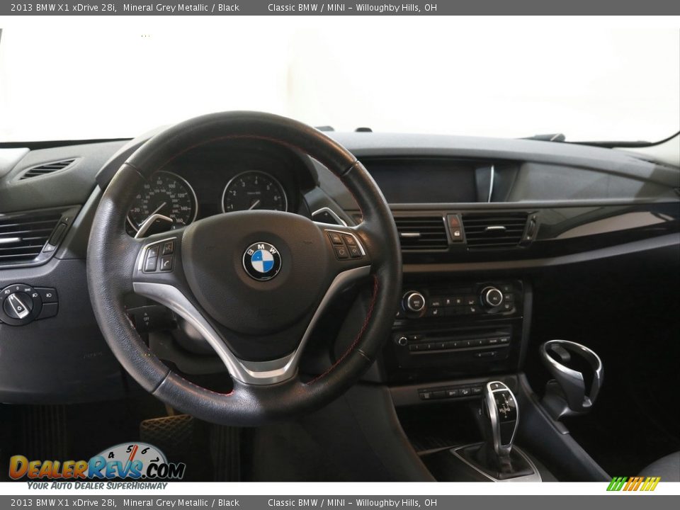 2013 BMW X1 xDrive 28i Mineral Grey Metallic / Black Photo #6