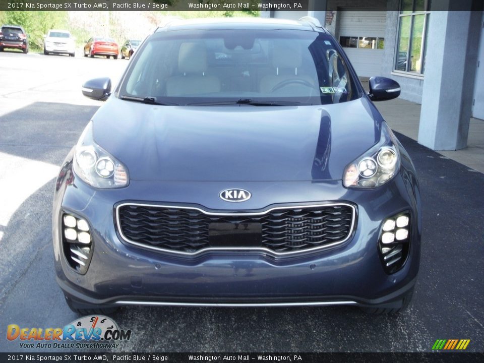 Pacific Blue 2017 Kia Sportage SX Turbo AWD Photo #5