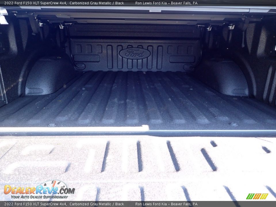 2022 Ford F150 XLT SuperCrew 4x4 Carbonized Gray Metallic / Black Photo #12