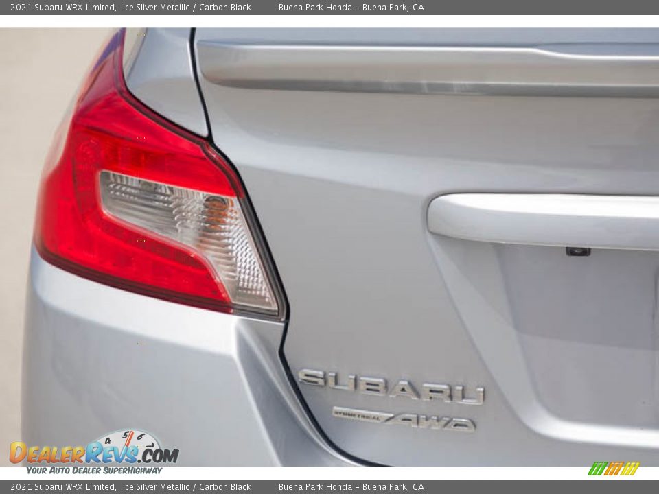 2021 Subaru WRX Limited Ice Silver Metallic / Carbon Black Photo #10