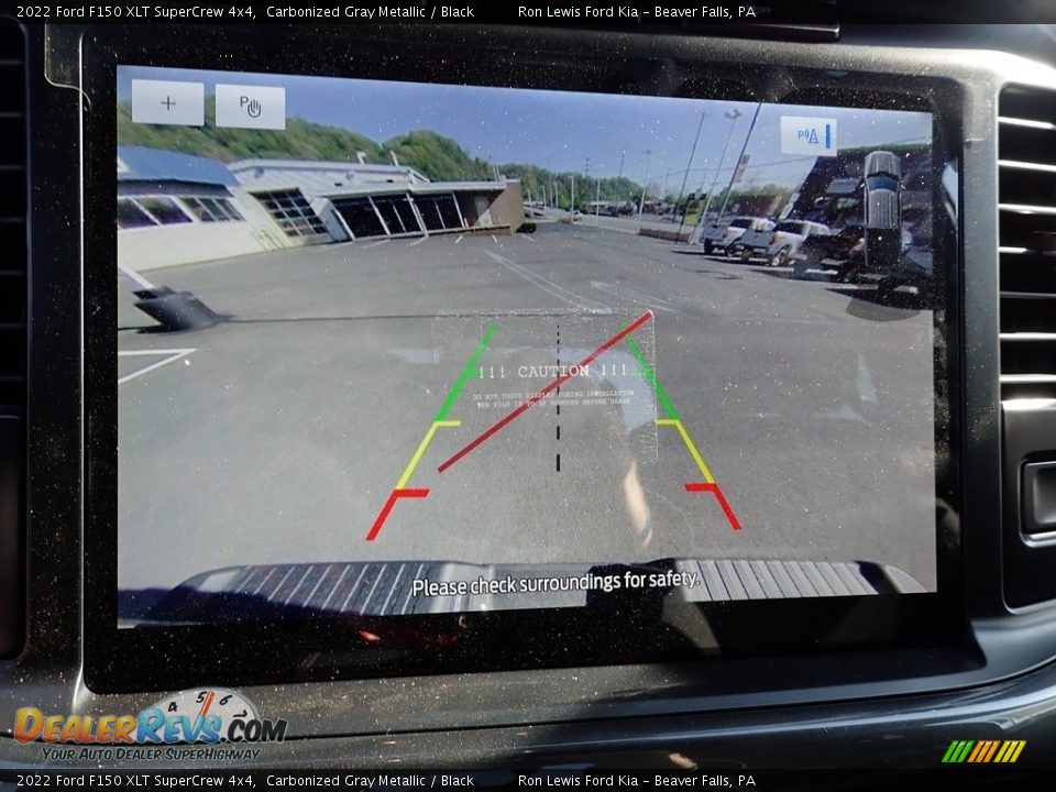 2022 Ford F150 XLT SuperCrew 4x4 Carbonized Gray Metallic / Black Photo #18
