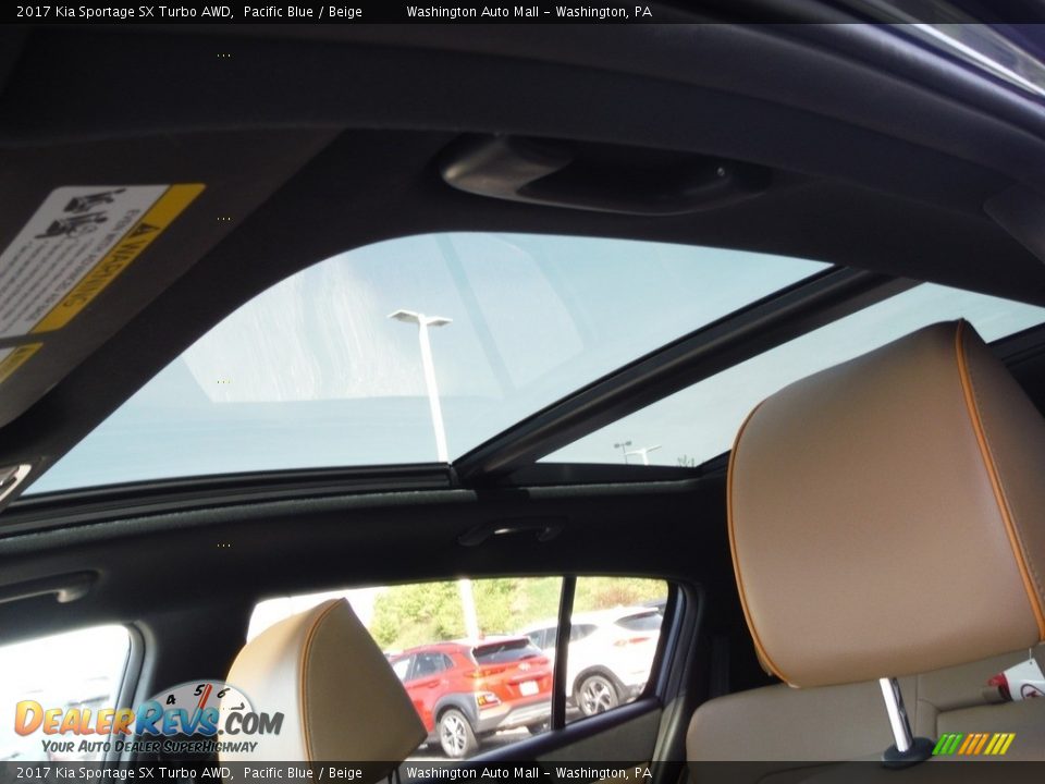 Sunroof of 2017 Kia Sportage SX Turbo AWD Photo #12