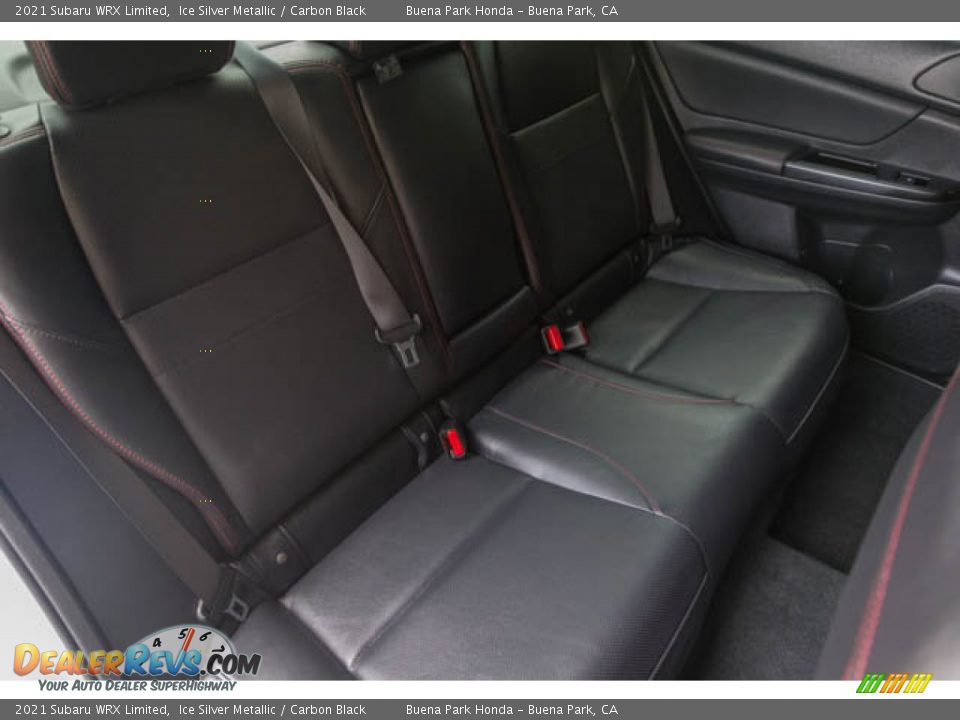 Rear Seat of 2021 Subaru WRX Limited Photo #20