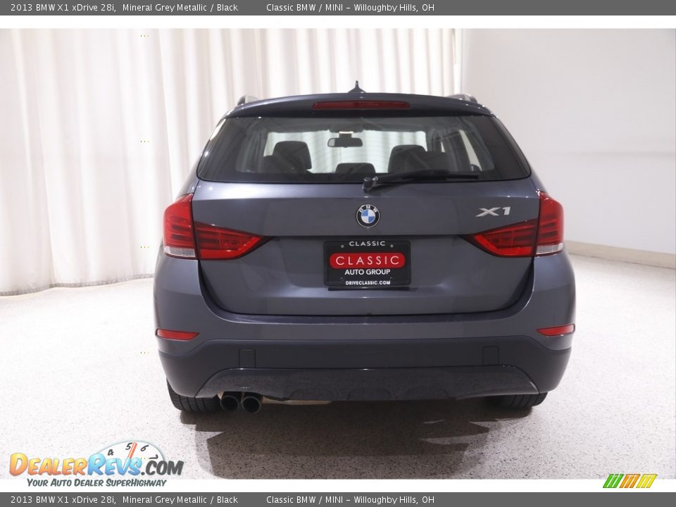 2013 BMW X1 xDrive 28i Mineral Grey Metallic / Black Photo #20