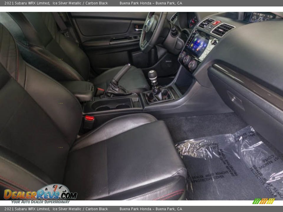 2021 Subaru WRX Limited Ice Silver Metallic / Carbon Black Photo #21