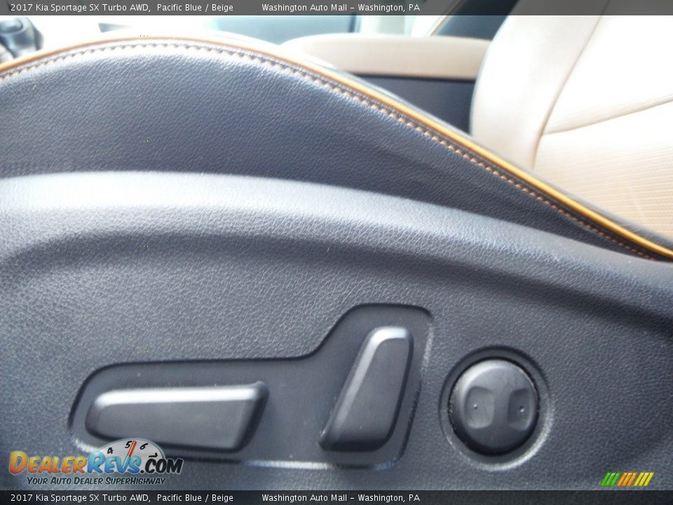 Front Seat of 2017 Kia Sportage SX Turbo AWD Photo #17