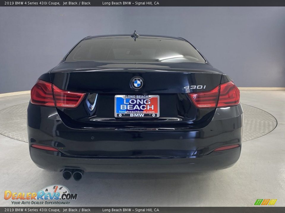 2019 BMW 4 Series 430i Coupe Jet Black / Black Photo #4