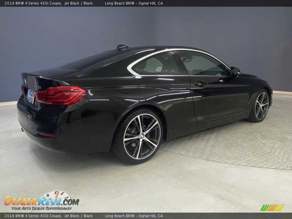 2019 BMW 4 Series 430i Coupe Jet Black / Black Photo #5