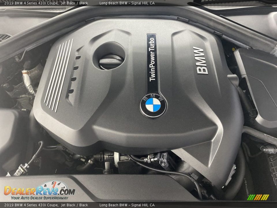 2019 BMW 4 Series 430i Coupe Jet Black / Black Photo #11