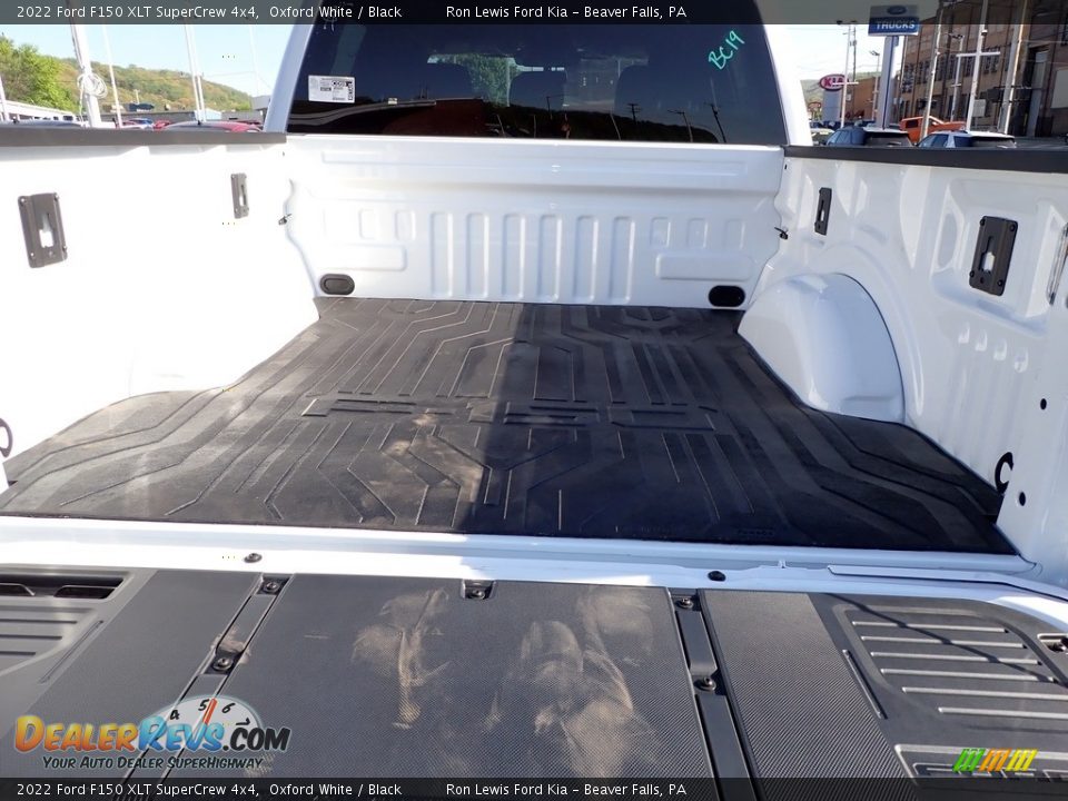 2022 Ford F150 XLT SuperCrew 4x4 Oxford White / Black Photo #12