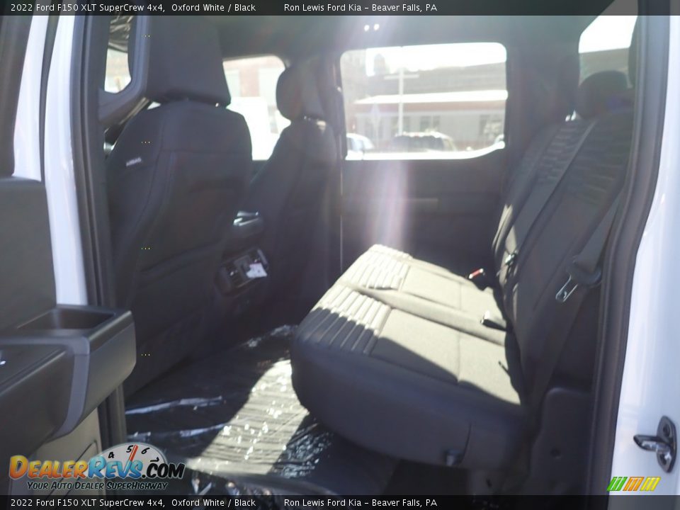 2022 Ford F150 XLT SuperCrew 4x4 Oxford White / Black Photo #13