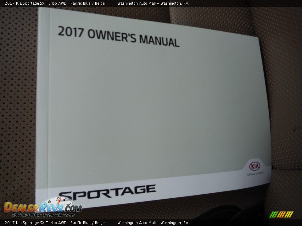 Books/Manuals of 2017 Kia Sportage SX Turbo AWD Photo #30