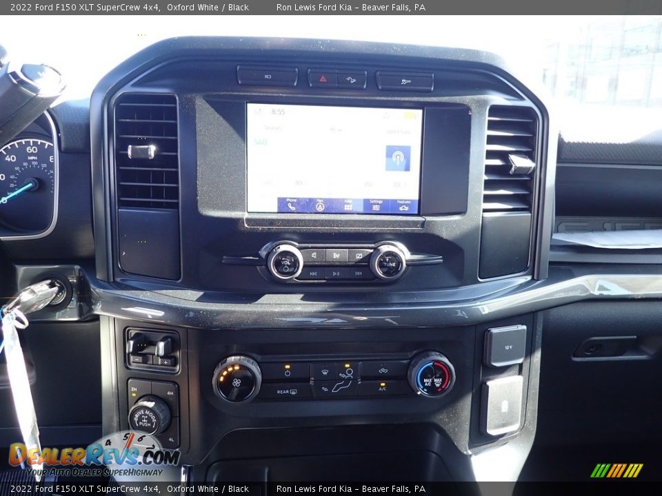 2022 Ford F150 XLT SuperCrew 4x4 Oxford White / Black Photo #16