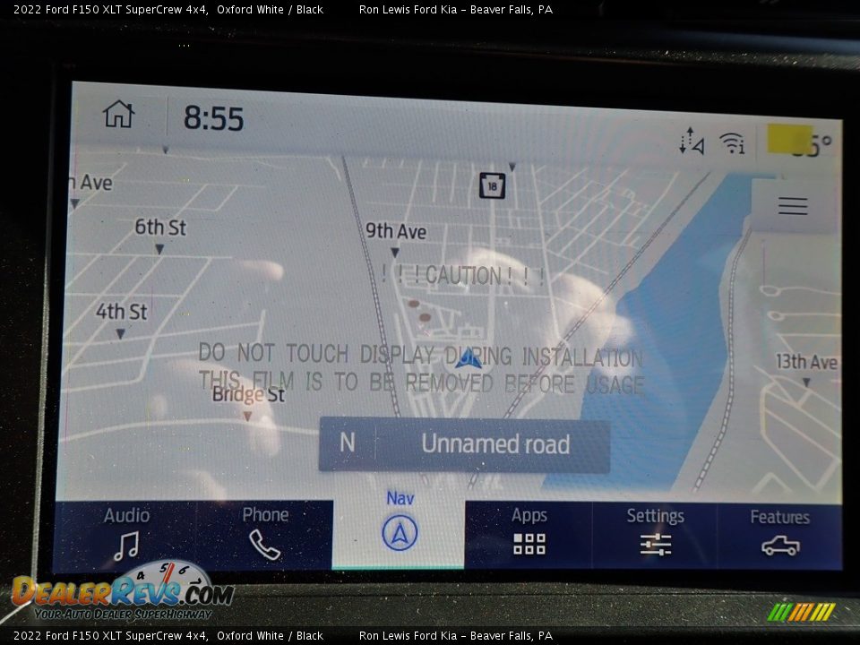 2022 Ford F150 XLT SuperCrew 4x4 Oxford White / Black Photo #17