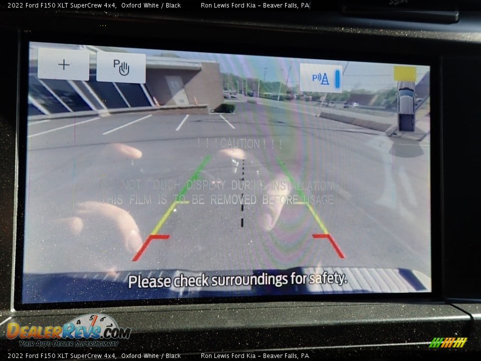 2022 Ford F150 XLT SuperCrew 4x4 Oxford White / Black Photo #18