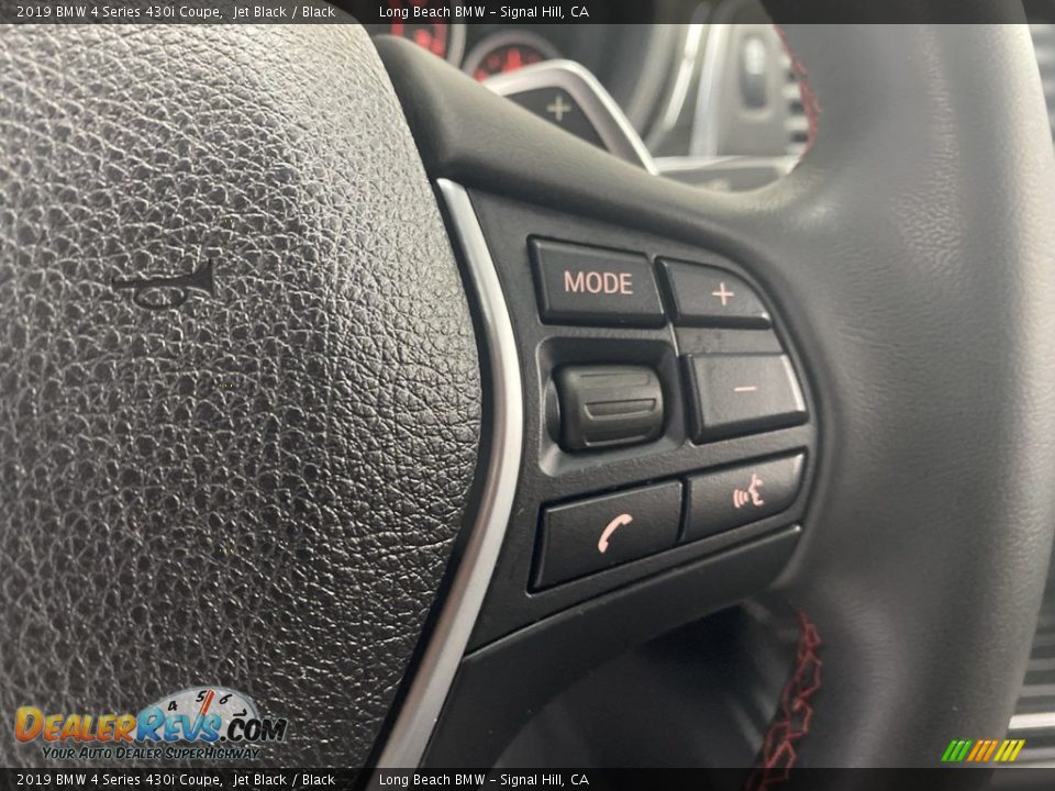 2019 BMW 4 Series 430i Coupe Jet Black / Black Photo #19
