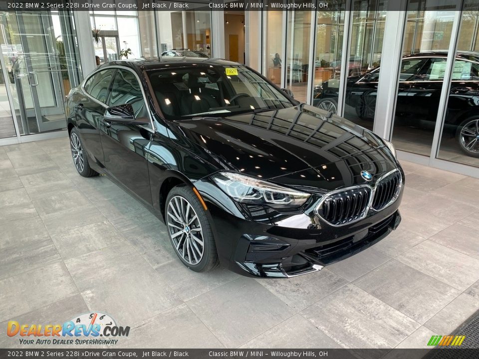 2022 BMW 2 Series 228i xDrive Gran Coupe Jet Black / Black Photo #1