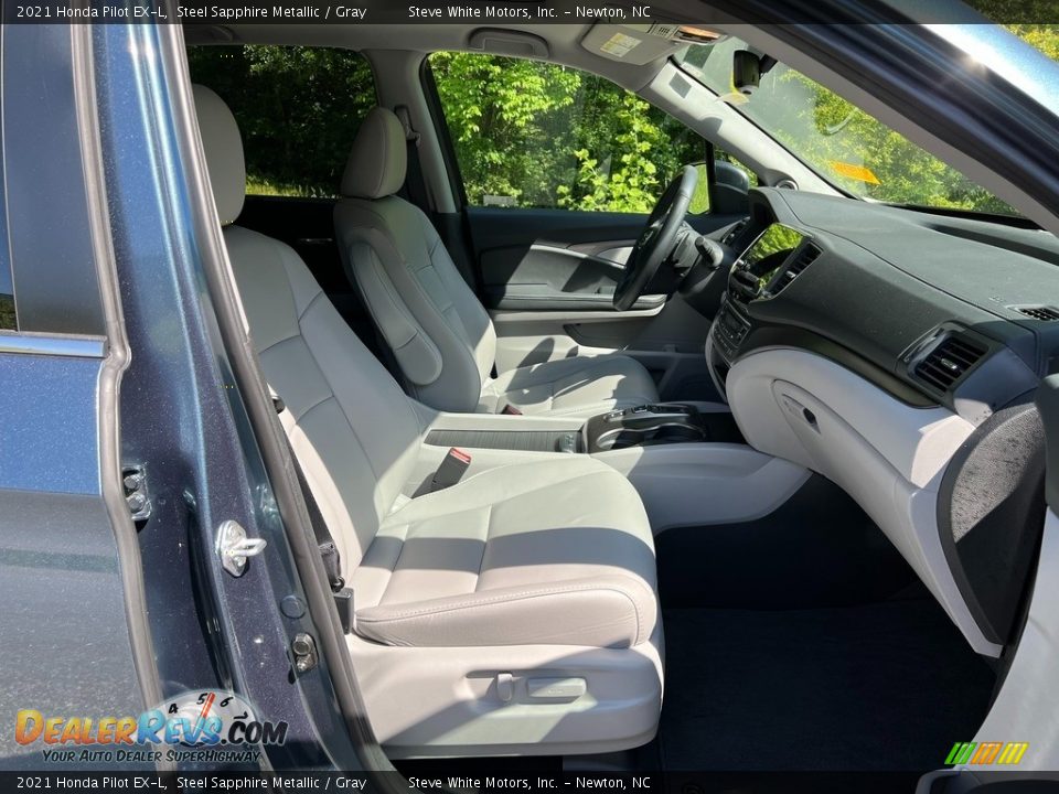 Front Seat of 2021 Honda Pilot EX-L Photo #17