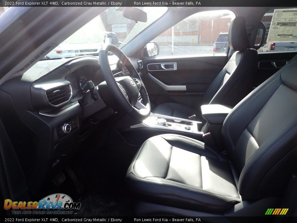 2022 Ford Explorer XLT 4WD Carbonized Gray Metallic / Ebony Photo #15
