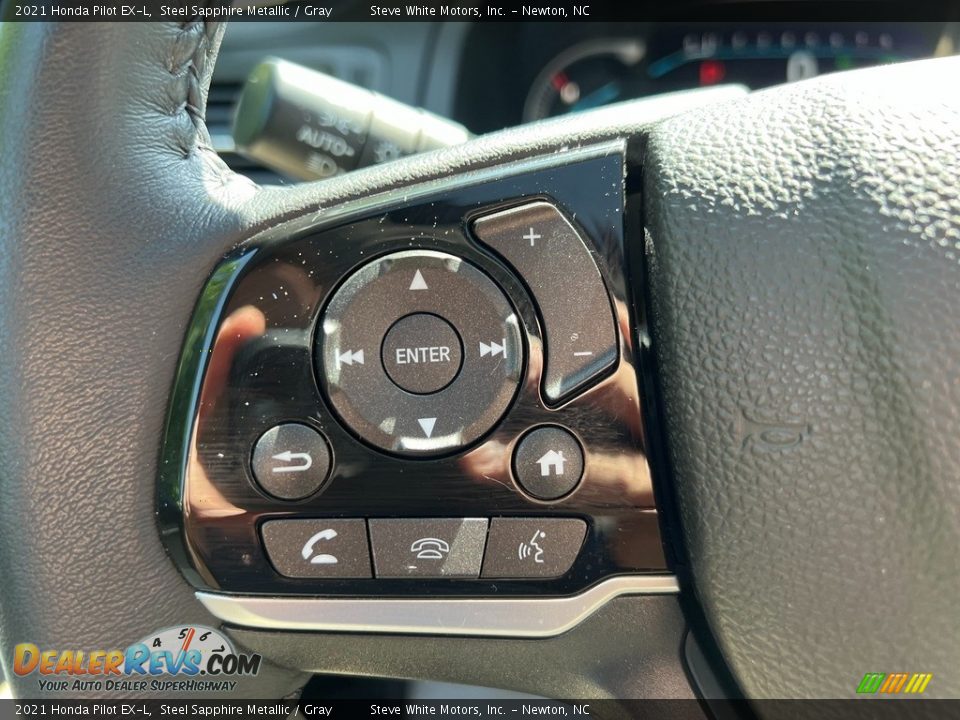 2021 Honda Pilot EX-L Steering Wheel Photo #19