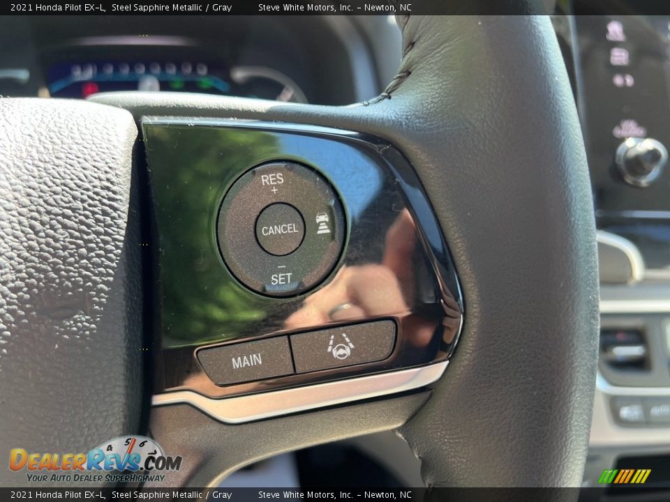 2021 Honda Pilot EX-L Steering Wheel Photo #20
