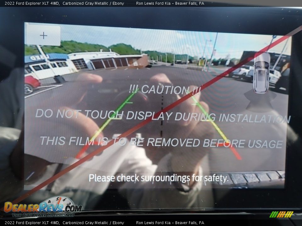 2022 Ford Explorer XLT 4WD Carbonized Gray Metallic / Ebony Photo #18