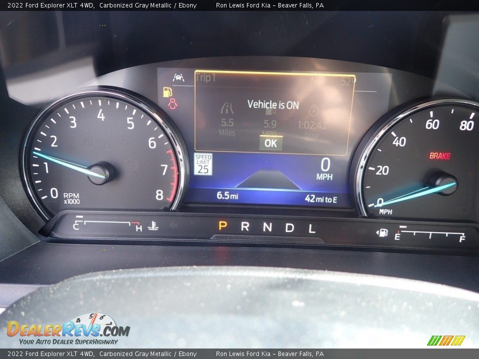 2022 Ford Explorer XLT 4WD Carbonized Gray Metallic / Ebony Photo #19