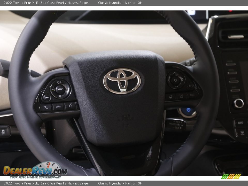 2022 Toyota Prius XLE Steering Wheel Photo #7