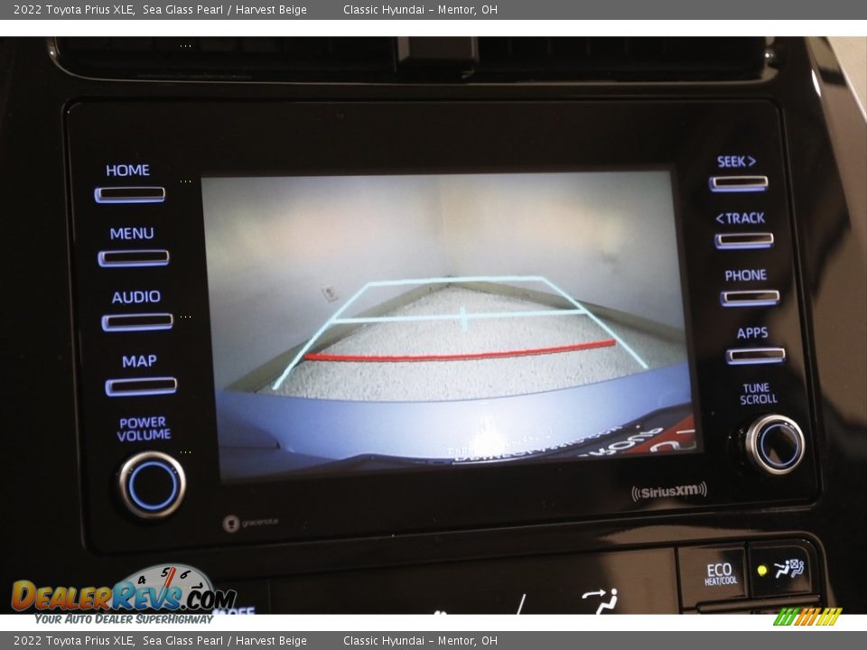 2022 Toyota Prius XLE Sea Glass Pearl / Harvest Beige Photo #12