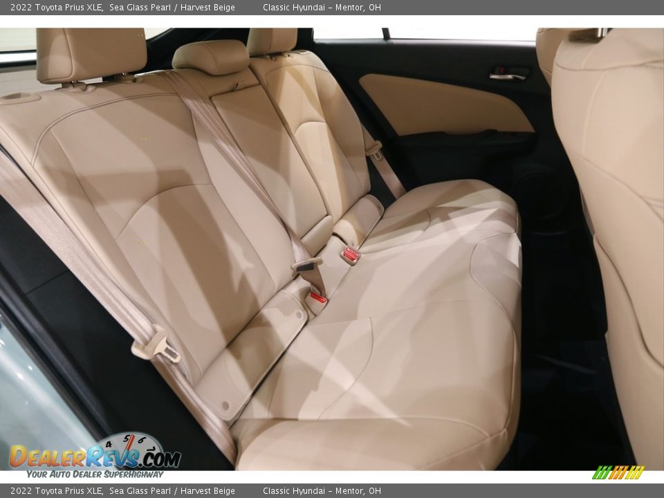 Rear Seat of 2022 Toyota Prius XLE Photo #16