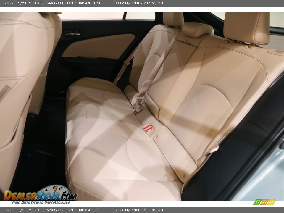 Rear Seat of 2022 Toyota Prius XLE Photo #17