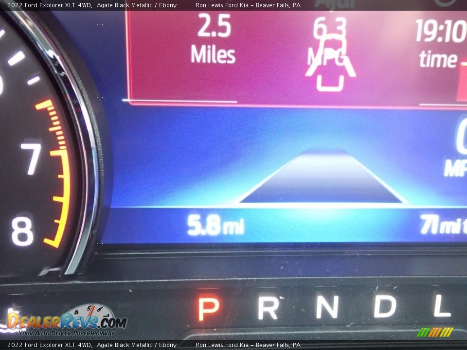 2022 Ford Explorer XLT 4WD Agate Black Metallic / Ebony Photo #19