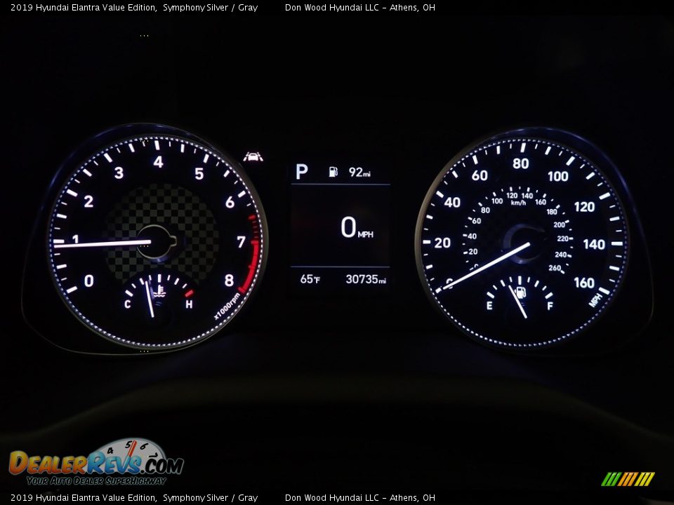 2019 Hyundai Elantra Value Edition Symphony Silver / Gray Photo #30