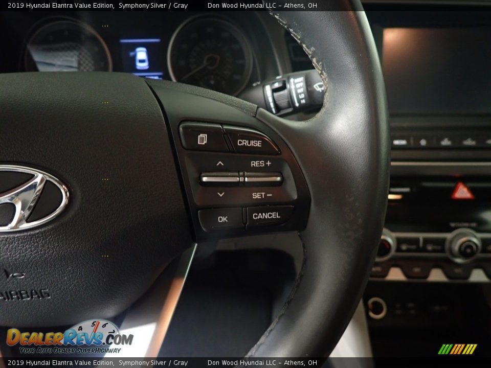 2019 Hyundai Elantra Value Edition Symphony Silver / Gray Photo #32