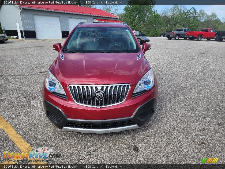 2016 Buick Encore Winterberry Red Metallic / Ebony Photo #3