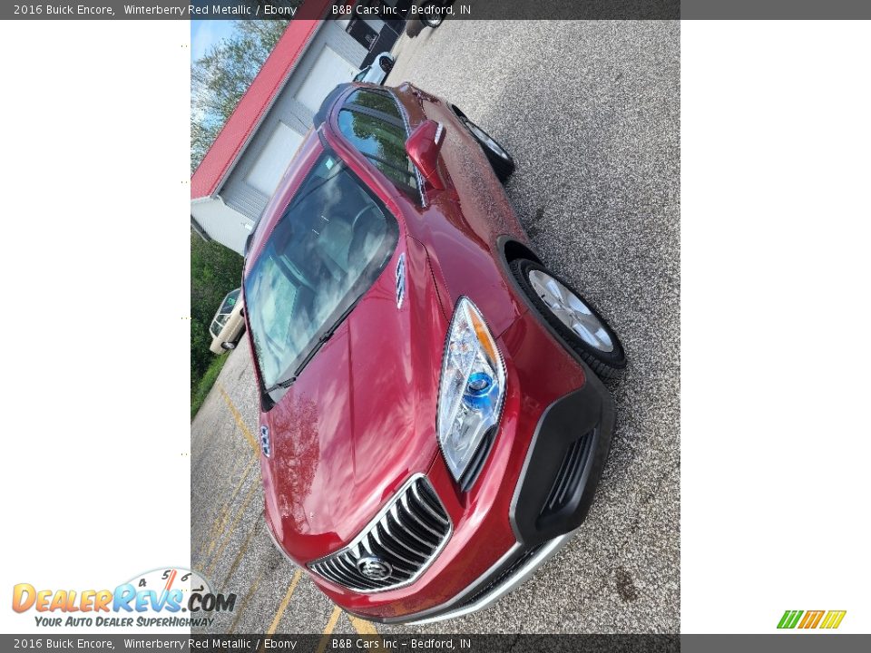 2016 Buick Encore Winterberry Red Metallic / Ebony Photo #4