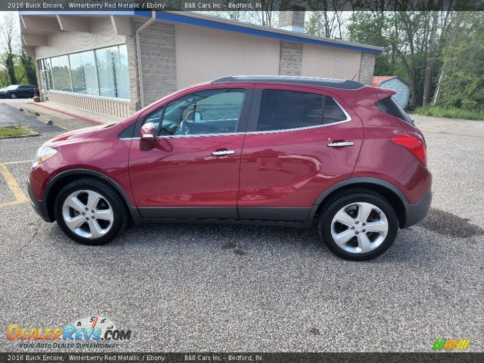 2016 Buick Encore Winterberry Red Metallic / Ebony Photo #5