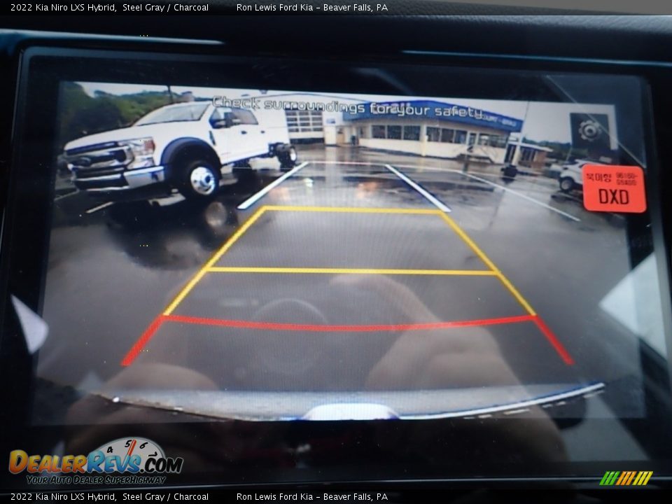 2022 Kia Niro LXS Hybrid Steel Gray / Charcoal Photo #17