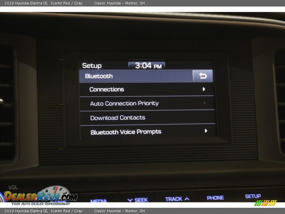 2019 Hyundai Elantra SE Scarlet Red / Gray Photo #10