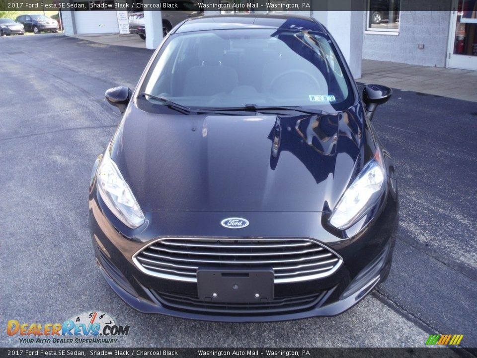 2017 Ford Fiesta SE Sedan Shadow Black / Charcoal Black Photo #4