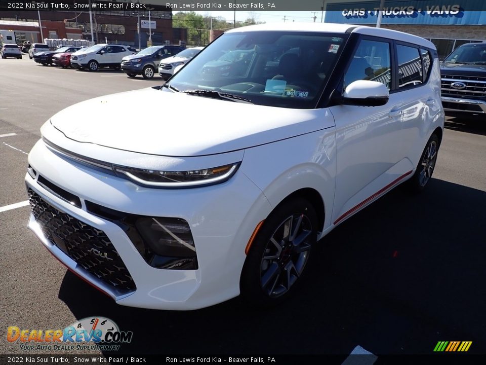 2022 Kia Soul Turbo Snow White Pearl / Black Photo #4