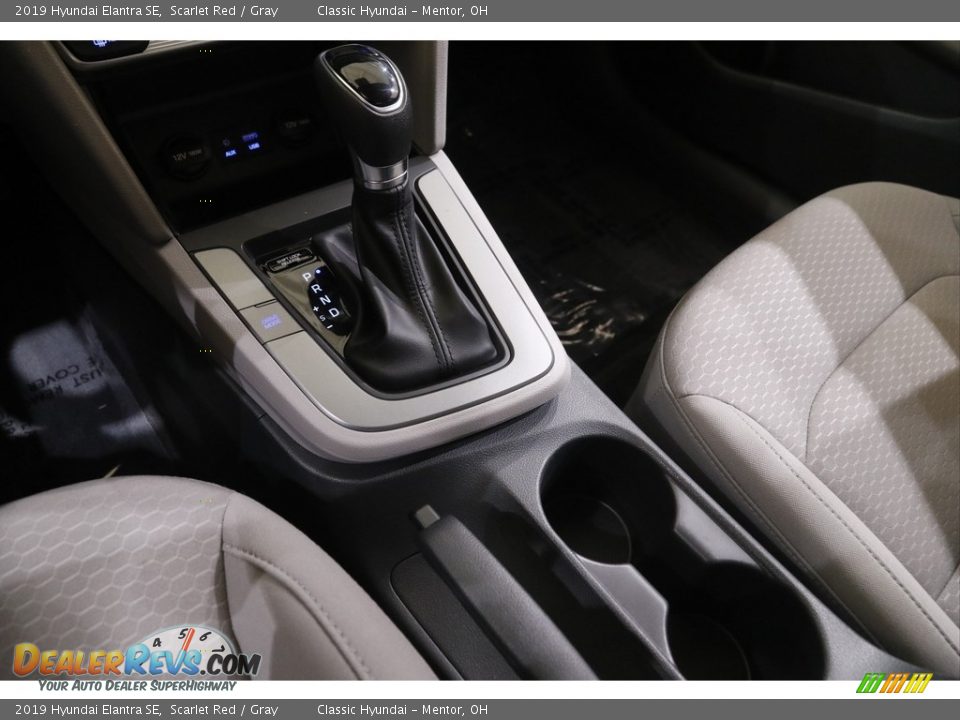 2019 Hyundai Elantra SE Scarlet Red / Gray Photo #13