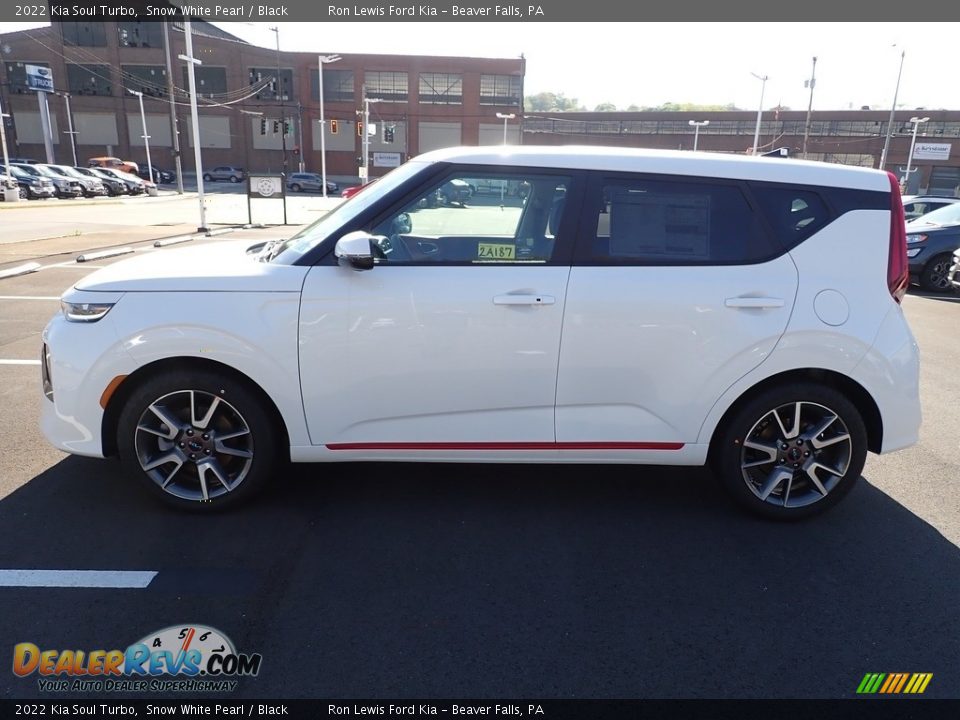 2022 Kia Soul Turbo Snow White Pearl / Black Photo #5