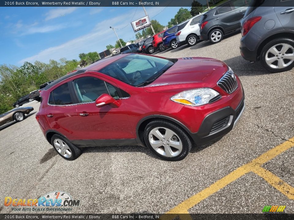 2016 Buick Encore Winterberry Red Metallic / Ebony Photo #21